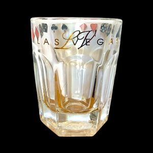 Las Vegas dice shot glass